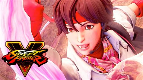 Street Fighter V Arcade Edition Sakura Gameplay Reveal