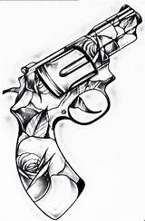 Adult Gangster Chicano Pistolen Ooo Tatouage Zeichnung Pistola Tatoos Chicks Skizze Malerei Abstrakte Waffen Skizzen Umriss Tatto Matita Facili Messer sketch template