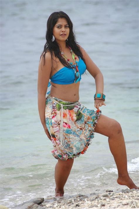 Actress Bindu Madhavi Hot Navel Show Photos Brutal Man