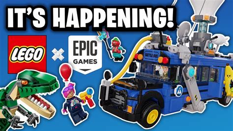 lego fortnite battle bus happening characters items  sets  game