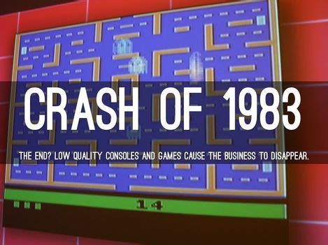video game crash  history  influence  video games