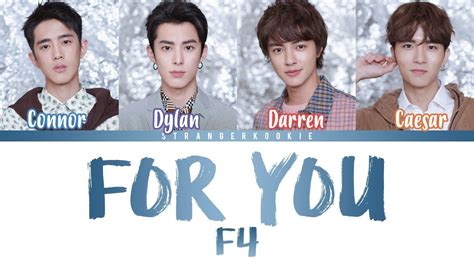 f4 for you [easy lyrics color coded] youtube