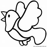Coloring Pages Birds Bird Simple Color Kids Animal Easy Sheets Drawing Printable Para Found Print Getdrawings Drawings Passaro Magic Animals sketch template