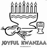 Kwanzaa Joyful sketch template