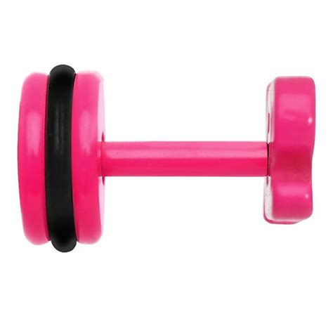 Pink Neon Enamel Sex Cheater Plug – Bodycandy