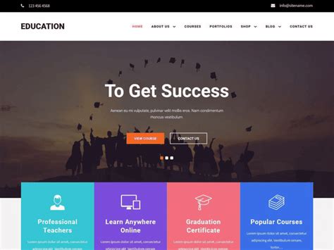 educamp wordpress theme  review justfreewpthemes