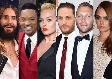 Suicide Squad Cast Will Smith And Jared Leto Lead An All Star
