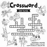 Insect Crossword Crosswords sketch template
