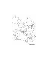Coloring Tricycle Kids Pages sketch template