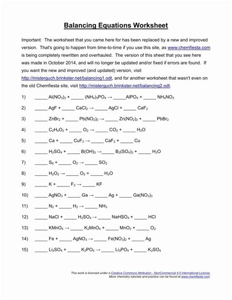 balancing redox equations worksheet faye news