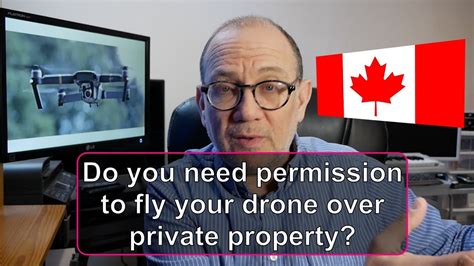 permission  fly  drone  private property youtube