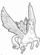 Unicorns Fairies Riding Pony 99worksheets Preschool Mariposa sketch template