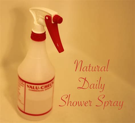 called mommy life natural daily shower spray