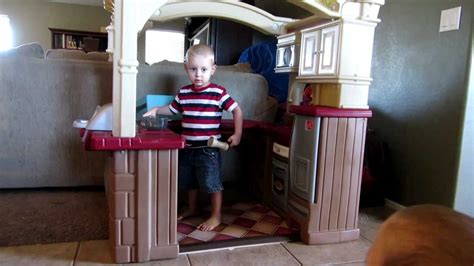 step grand walk  kitchen grill playset  action youtube