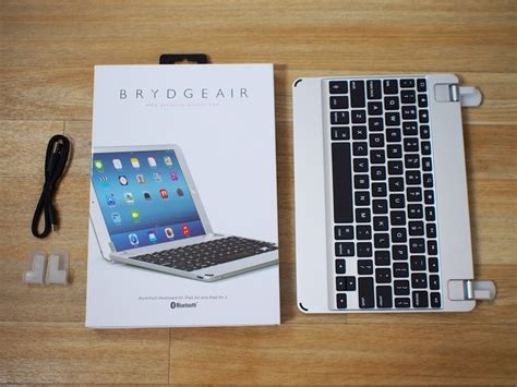 review  brydgeair keyboard turns  ipad air    mini macbook mac rumors
