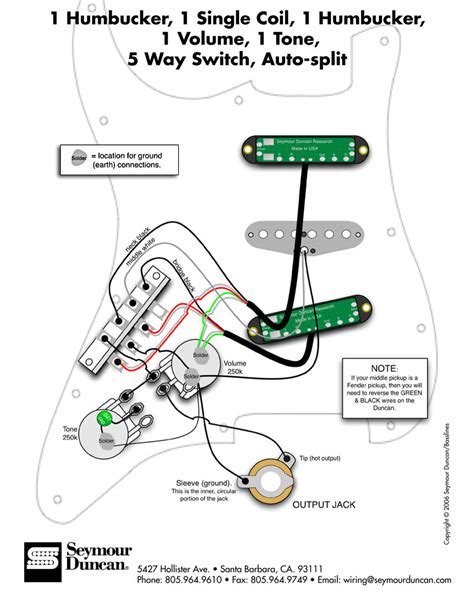 seymour duncan wiring diagrams hss  tone  vol wiring diagrams