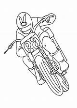 Moto Motocross Stampare Course Pianetabambini Facili Coloriages Hellokids Colorier Motos Dibujada Corrida Stampa Bon Trackid Articolo Mario sketch template