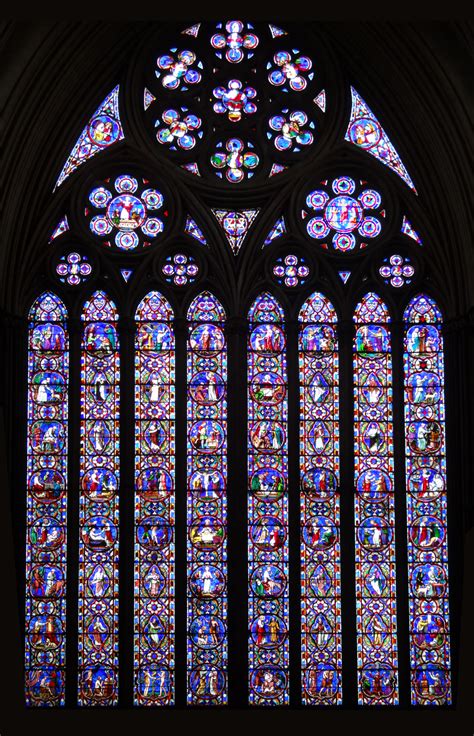 filestained glass windows  lincoln cathedral  east windowjpg