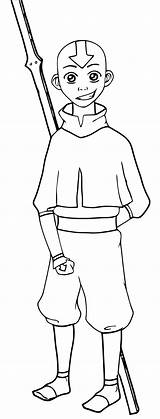 Avatar Coloring Aang Pages Chibi Airbender Last Wecoloringpage Printable Cartoon Choose Board sketch template