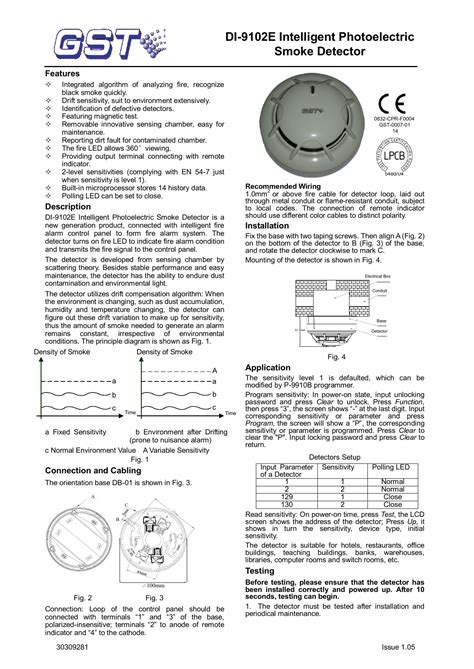 gst addressable smoke detector wiring diagram
