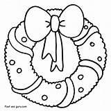Wreath Christmas Coloring Pages Advent Printable Kids Sheets Desktop Right Background Set Click Save Children sketch template