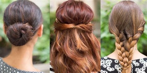 15 super easy hairstyles for lazy girls who can t even