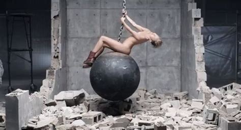 Miley Cyrus Wrecking Ball Video Ruins Grand Valley State
