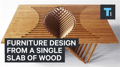 furniture design   single slab  wood youtube