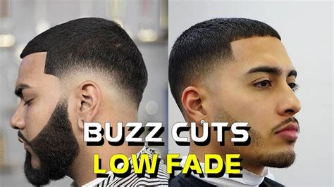 Buzz Cut Low Fade Short Undercut Low Fade Hairstyle For