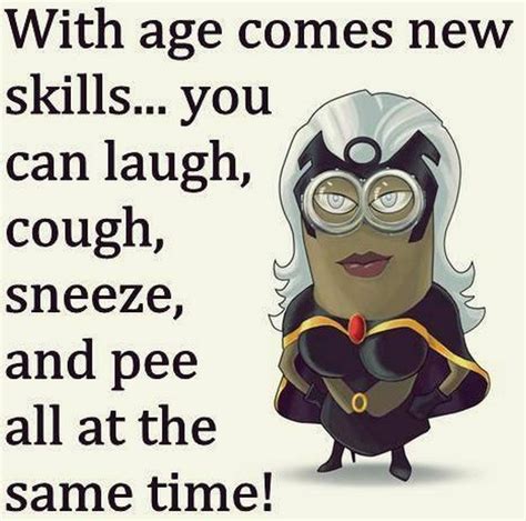 With Age Funny Minion Quote Pictures Photos And Images