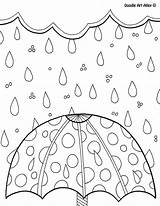 Coloring Spring Pages Rain Doodle Springtime Drops Alley Pdf Color Value Place Bounce House Raindrops Getcolorings Printable Comments Printables sketch template