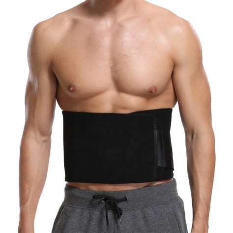 unisex waist trimming belt black small medium extreme fit touch  modern