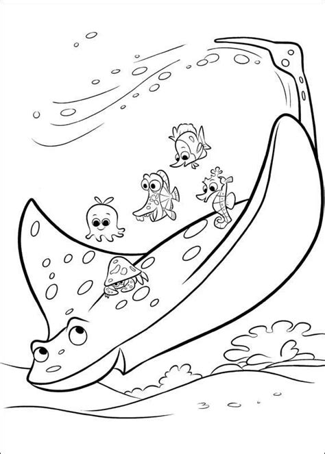 coloring pages   finding dory coloring pages  images