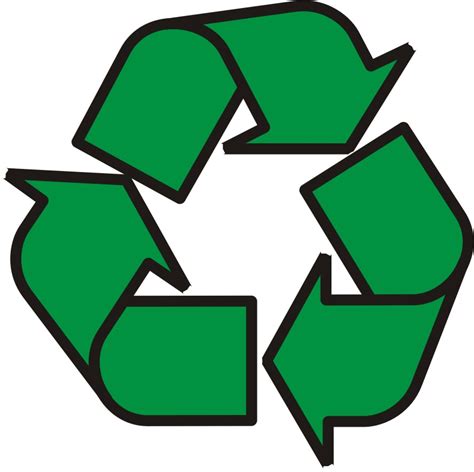 picture  recycling symbol clipart