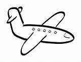 Coloring Pages Clipart Library Clip Aeroplanes Kids Jet Aeroplane sketch template