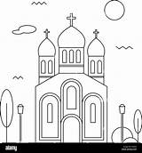 Orthodox sketch template