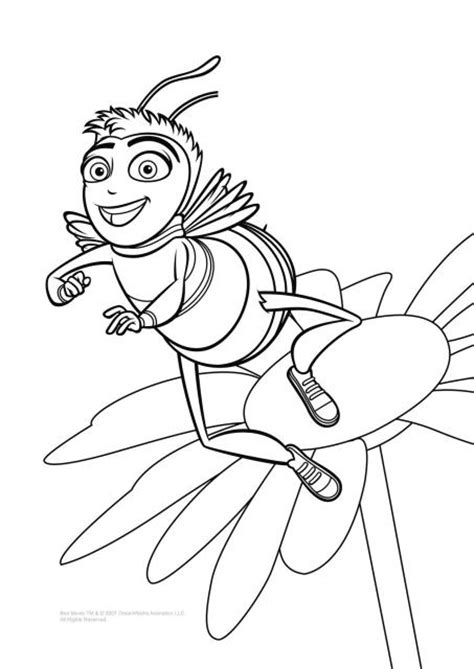 bee  coloring pages   printables