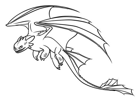 toothless dragon drawing  getdrawings