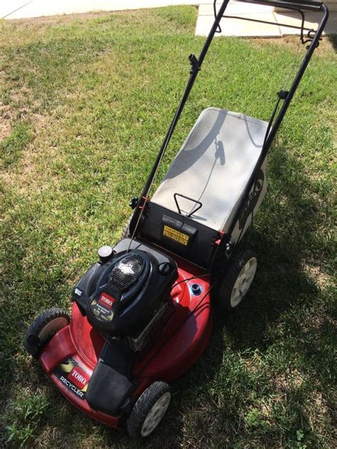 toro recycler   hp cc  propelled lawn mower  sale  moreno valley ca offerup