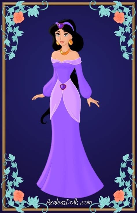 Disney Jasmine Purple Dress By Alexiosr On Deviantart