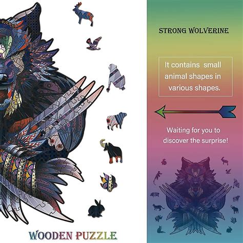 wooden puzzles  adultswooden animals shaped puzzlesunique shaped