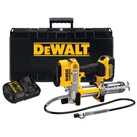 dewalt dcggm  volt max lithium ion grease gun waltco tools equipment