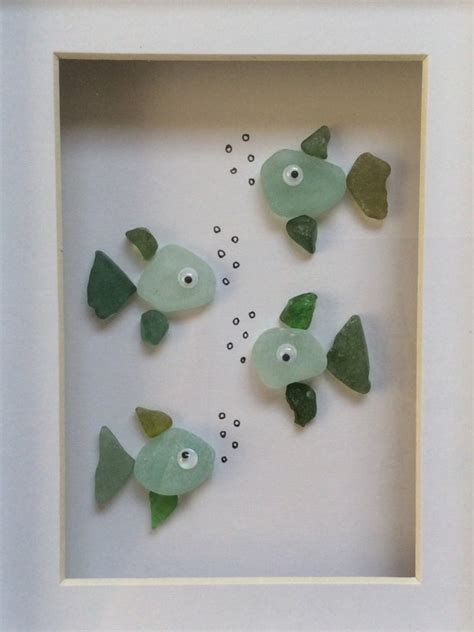 Sea Glass Picture Frame Diy Double Sided Glass Frames For Framing