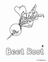 Beetroot Beet Hellokids Beterraba Ausmalen Rote Vegetable Beets Bete Mor Legumes sketch template