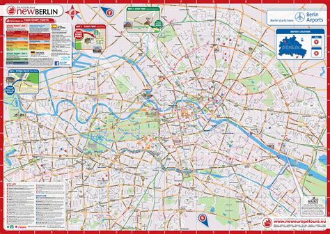carte de berlin cartes  plans de berlin sites touristiques bus
