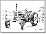Tractor Deere Morgan Tractores sketch template