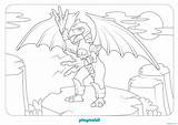 Playmobil Pages Coloring Printable Getcolorings Color sketch template