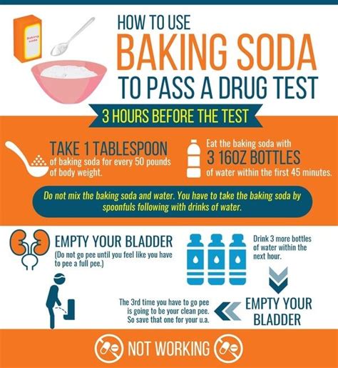 pass  urine drug test  baking soda