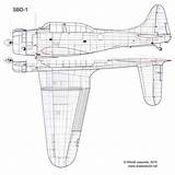 Sbd Dauntless Bomber Dive Versions Douglas High Navy Scratch Differences Between Resolution Left sketch template