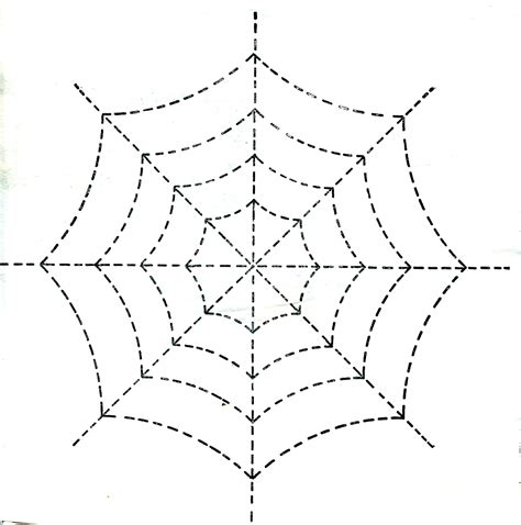 spider web printable